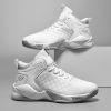 Men's Basketball Shoes Breathable Cushioning Anti-skid Wear-resistant Sneakers Ladies Training Basketball Shoes Large Size