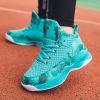 Boys Brand Basketball Shoes for Kids Sneakers Thick Sole Non-slip Children Sports Shoes Child Boy Basket Trainer Shoes 2022 New