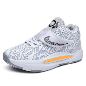 JJtiger  New high quality winter basketball shoes for men and women(36-45 Optional) (Color: GRAY, size: 42)