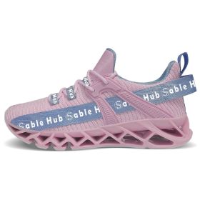 Sable Hub Women Running Shoes Athletic Tennis Walking Non Slip Blade Style Sneakers | Women Casual Shoes (Color: Pink, size: 41)