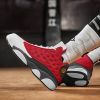 JJ tiger Big size men's basketball shoes Rubber soles ring men's shoes (35-47 Optional)