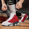 JJ tiger Big size men's basketball shoes Rubber soles ring men's shoes (35-47 Optional)