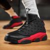 JJ tiger Big size men's basketball shoes Rubber soles ring men's shoes (35-47 Optional)