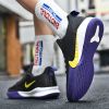 New comfortable breathable sports shoes men's anti-slip wear sports shoes youth professional combat basketball sports shoes