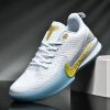 New comfortable breathable sports shoes men's anti-slip wear sports shoes youth professional combat basketball sports shoes