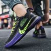 New comfortable breathable sports shoes men's anti-slip wear sports shoes youth professional combat basketball sports shoes