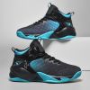 Men's Basketball Shoes Breathable Cushioning Anti-skid Wear-resistant Sneakers Ladies Training Basketball Shoes Large Size