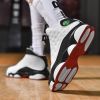 JJ tiger Big size men's basketball shoes Rubber soles ring men's shoes (35-47 Optional)