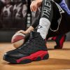 JJ tiger Big size men's basketball shoes Rubber soles ring men's shoes (35-47 Optional)