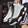 JJ tiger Big size men's basketball shoes Rubber soles ring men's shoes (35-47 Optional)