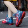 Hot sales children four season casual shoes Boys' sneakers boy Brand High top running Basketball shoes kids 12 13 14 years old