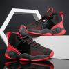 Boy Brand High Quality Thick Sole Mesh Kids Sneakers Boys Basketball Shoes Children Sport Shoes Boy Basket Ball Trainer Shoes