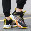 High Top boys Basketball Shoes Breathable Non-Slip Wearable Sneakers boys Gym Training Athletic Basket Shoes kids Unisex Shoes
