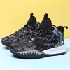 Kids Boys Basketball Shoes High Quality Soft Sole Wearable Sports Shoes for Children Casual Shoes Outdoor Boy Trainer Basket