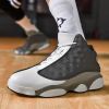 JJ tiger Big size men's basketball shoes Rubber soles ring men's shoes (35-47 Optional)