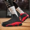 JJ tiger Big size men's basketball shoes Rubber soles ring men's shoes (35-47 Optional)