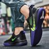 New comfortable breathable sports shoes men's anti-slip wear sports shoes youth professional combat basketball sports shoes