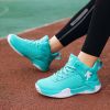 2022 New Spring Kids Sneaker Boys Men Basketball Shoes Outdoor Big Kids Non-slip Sports Shoes Footwear Shoes Basket Sport